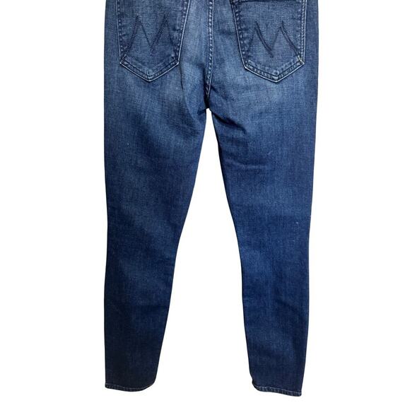 Mother The Stunner Ankle Jeans In the Royal Treatment High Rise Skinny Size 26 - Picture 9 of 16